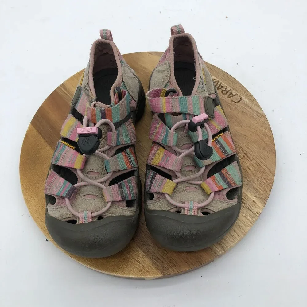 Keen Kids Pink Multi-Color Strappy Sandals